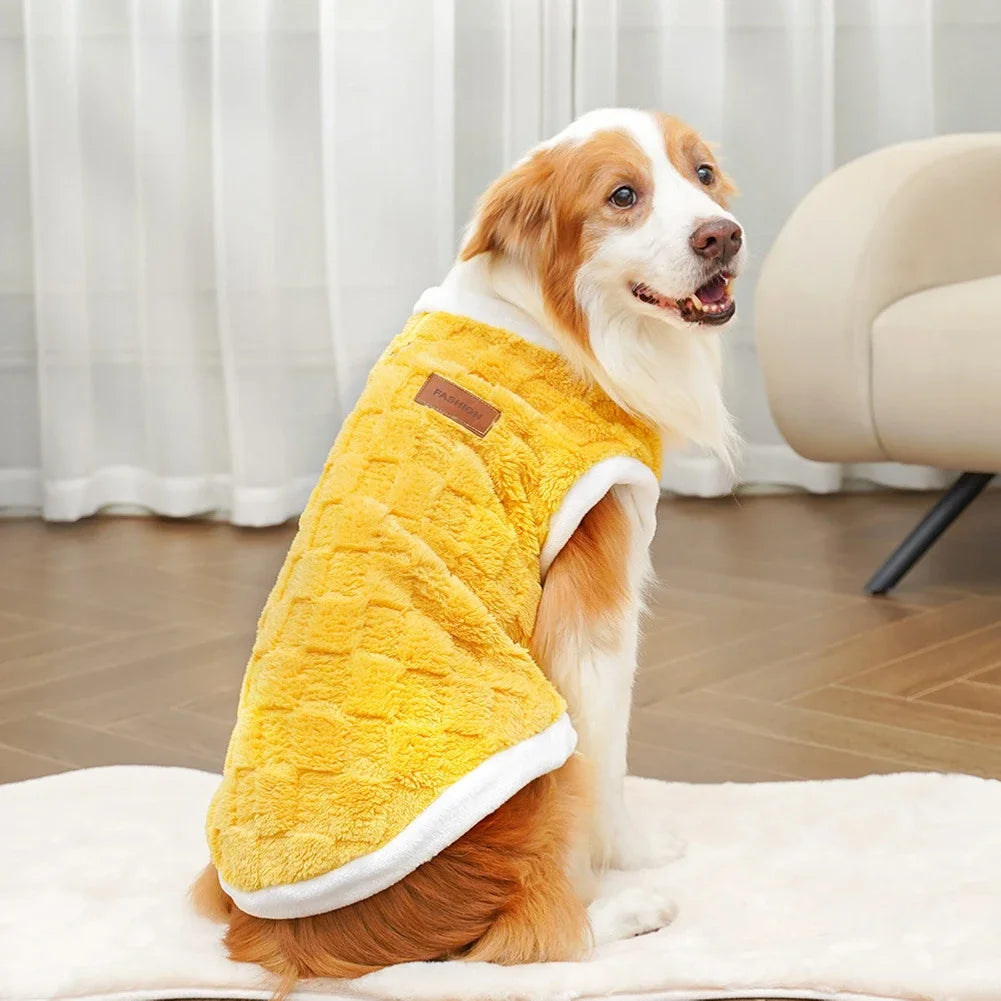 S-6XL Dog Warm Flannel Clothes