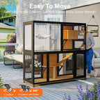 Cat Enclosure 4 Tier