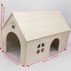 Cat Wooden Nest House