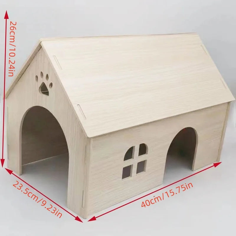 Cat Wooden Nest House