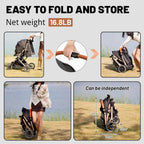 Small Medium Dogs Stroller