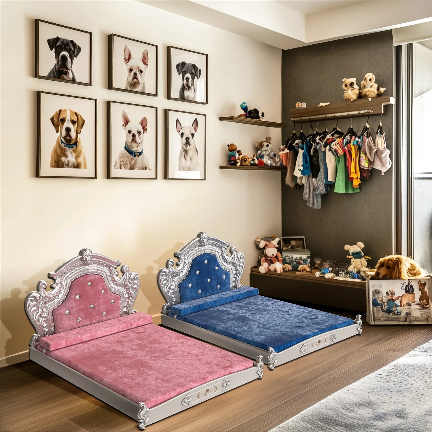 Luxury Pet Bed/Headboard