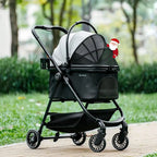 Stroller for Small Pets One-Click Foldable