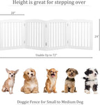 Freestanding Foldable Pet Gate