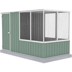 Green Eucalyptus Chicken Coop