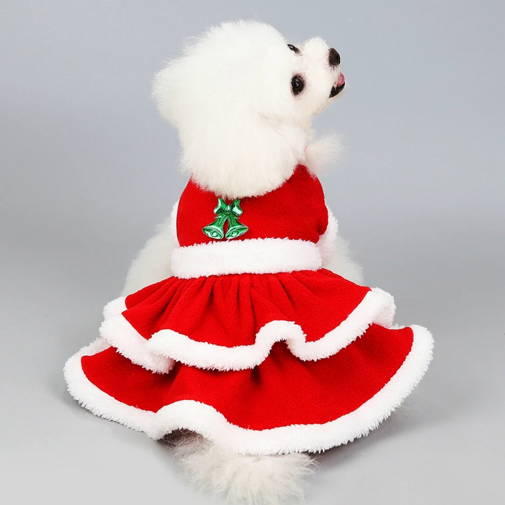 Christmas Dog Girls Costume