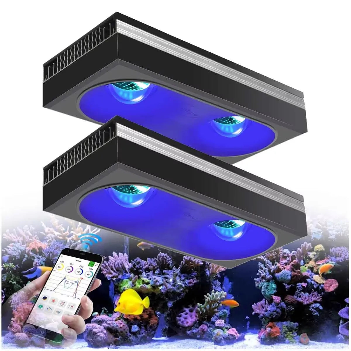 WiFi Led Aquarium Reef Light 180W