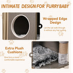 66.9" Cat Tree/Litter Box Enclosure
