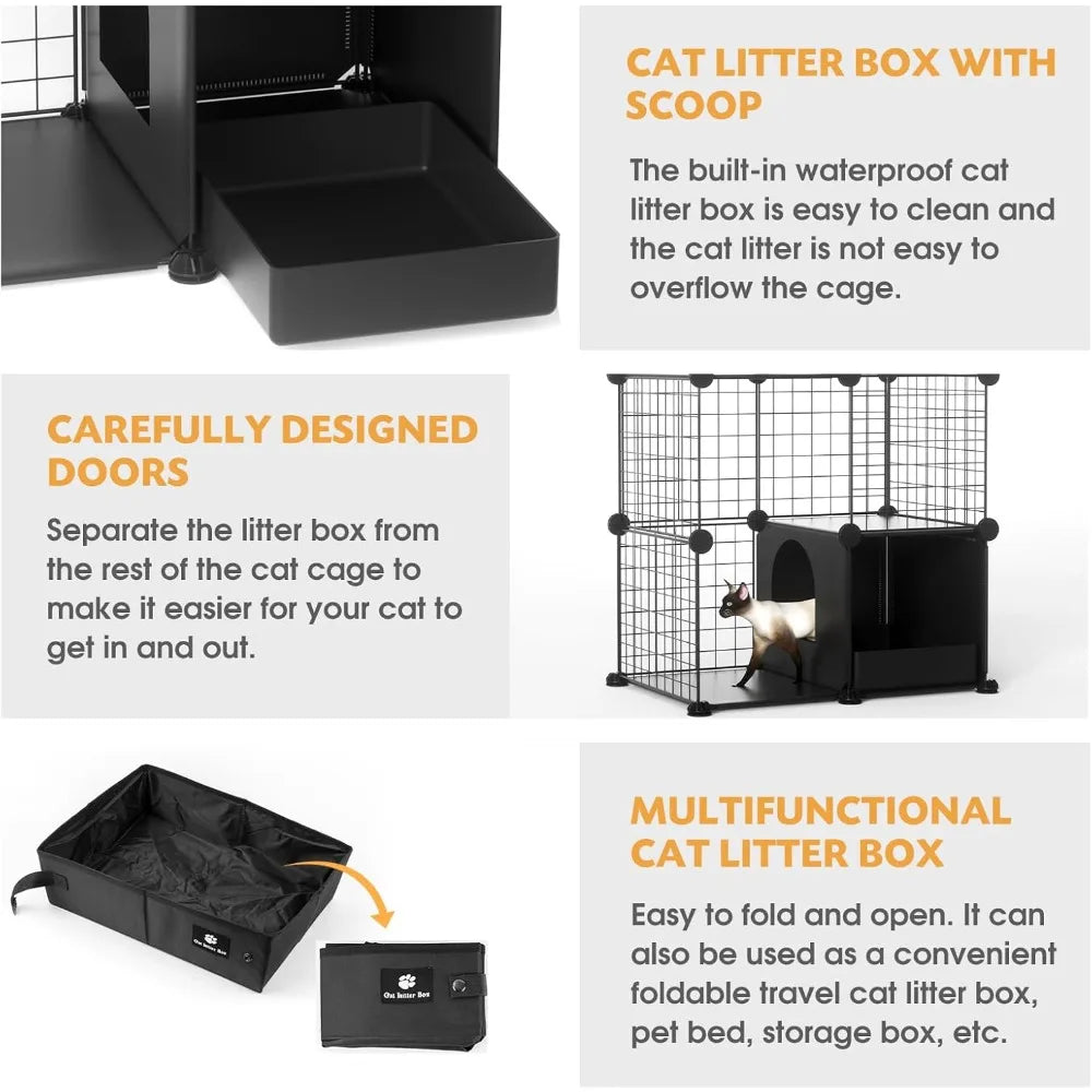 Cat Enclosure/Litter Box