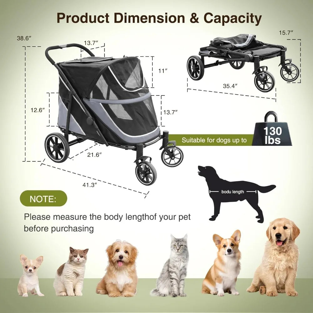 Stroller for M/L Dogs