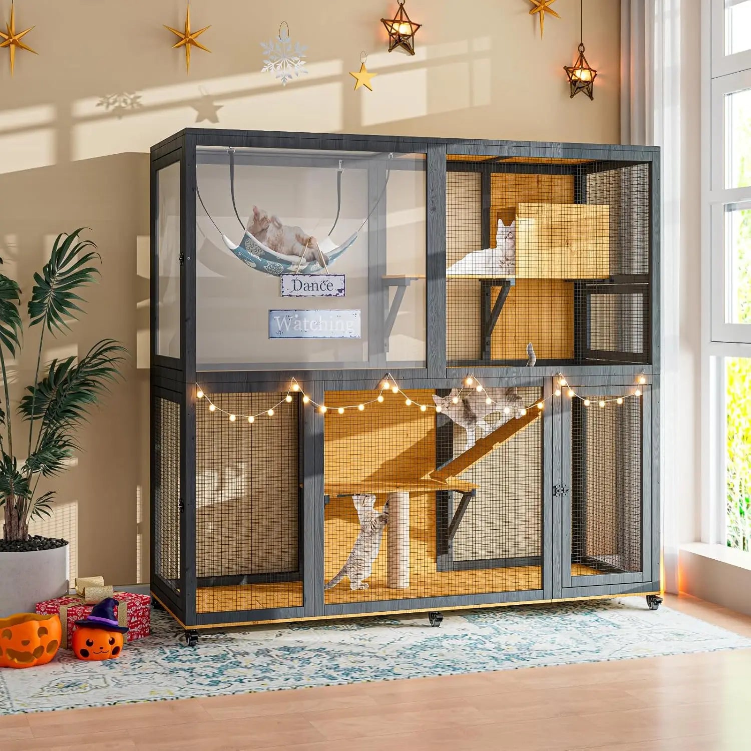 Cat Enclosure 4 Tier