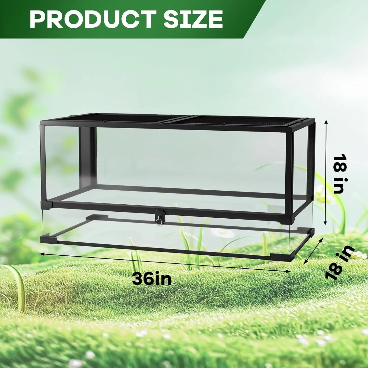 Reptile Glass Terrarium