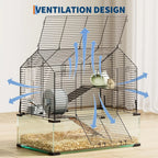 3 Tiers Large Hamster Enclosure