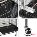 52" Large Flight King Bird Cage