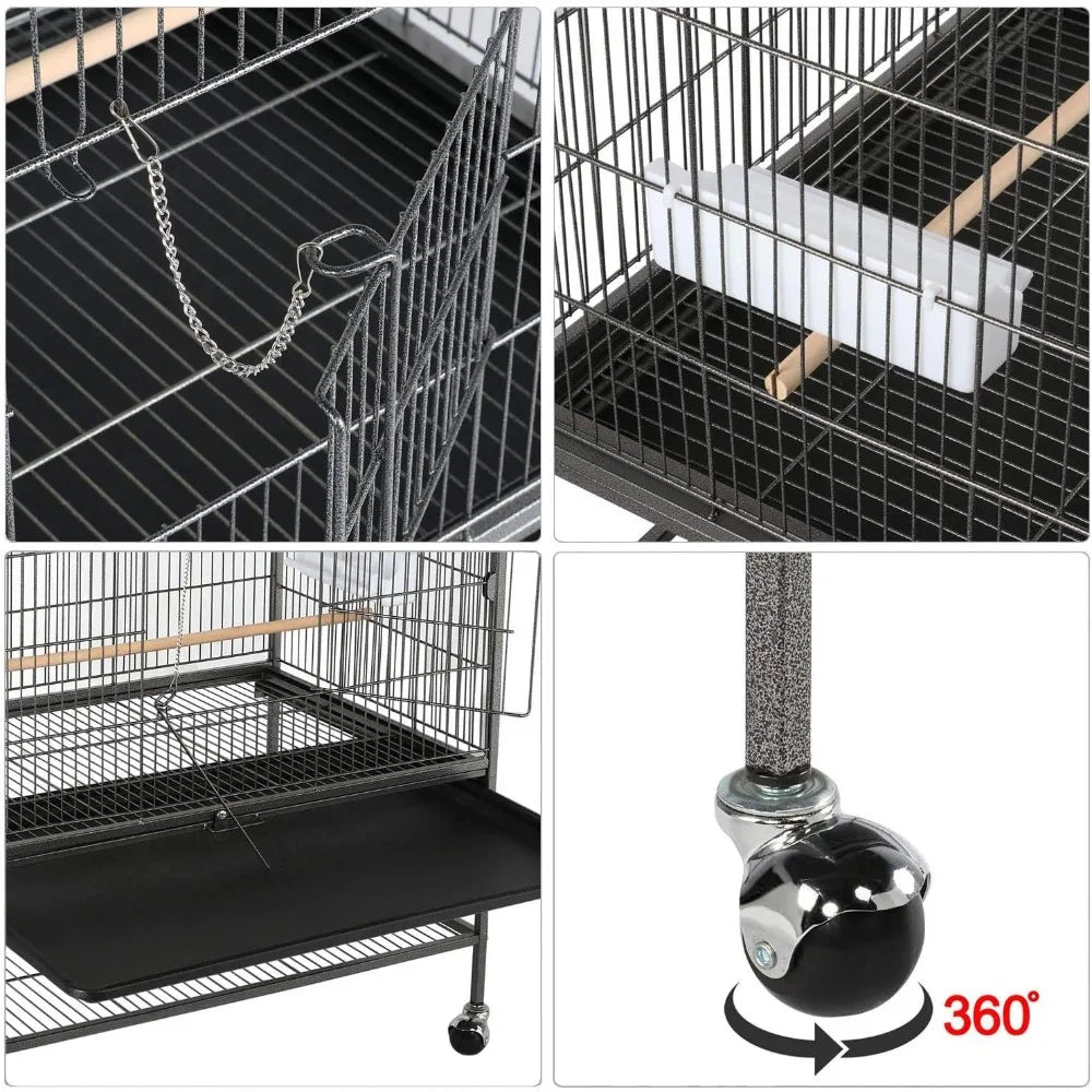 52" Large Flight King Bird Cage