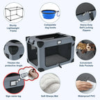 36 Inch Portable Soft Dog Crate