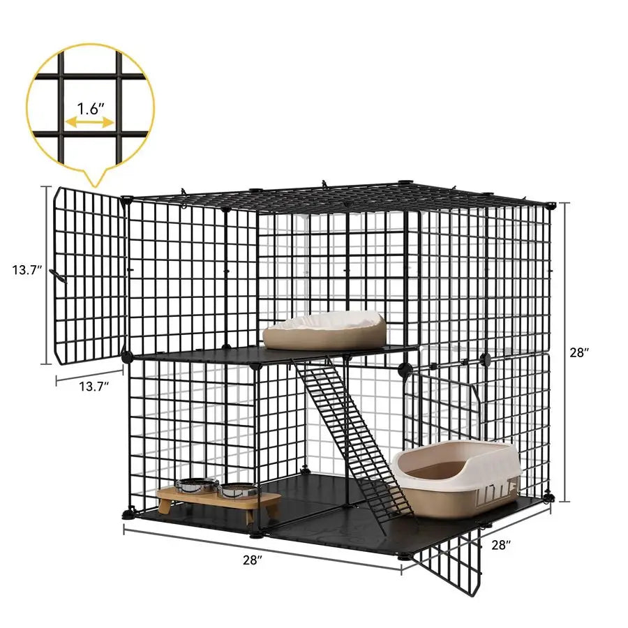 Cat Enclosure for Kittens