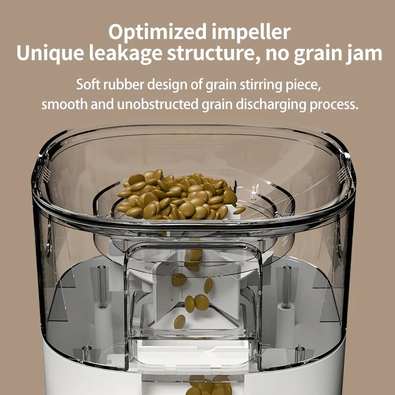 Cat double bowl smart feeder