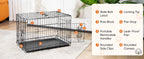 48 Inch Double Door Folding Cage