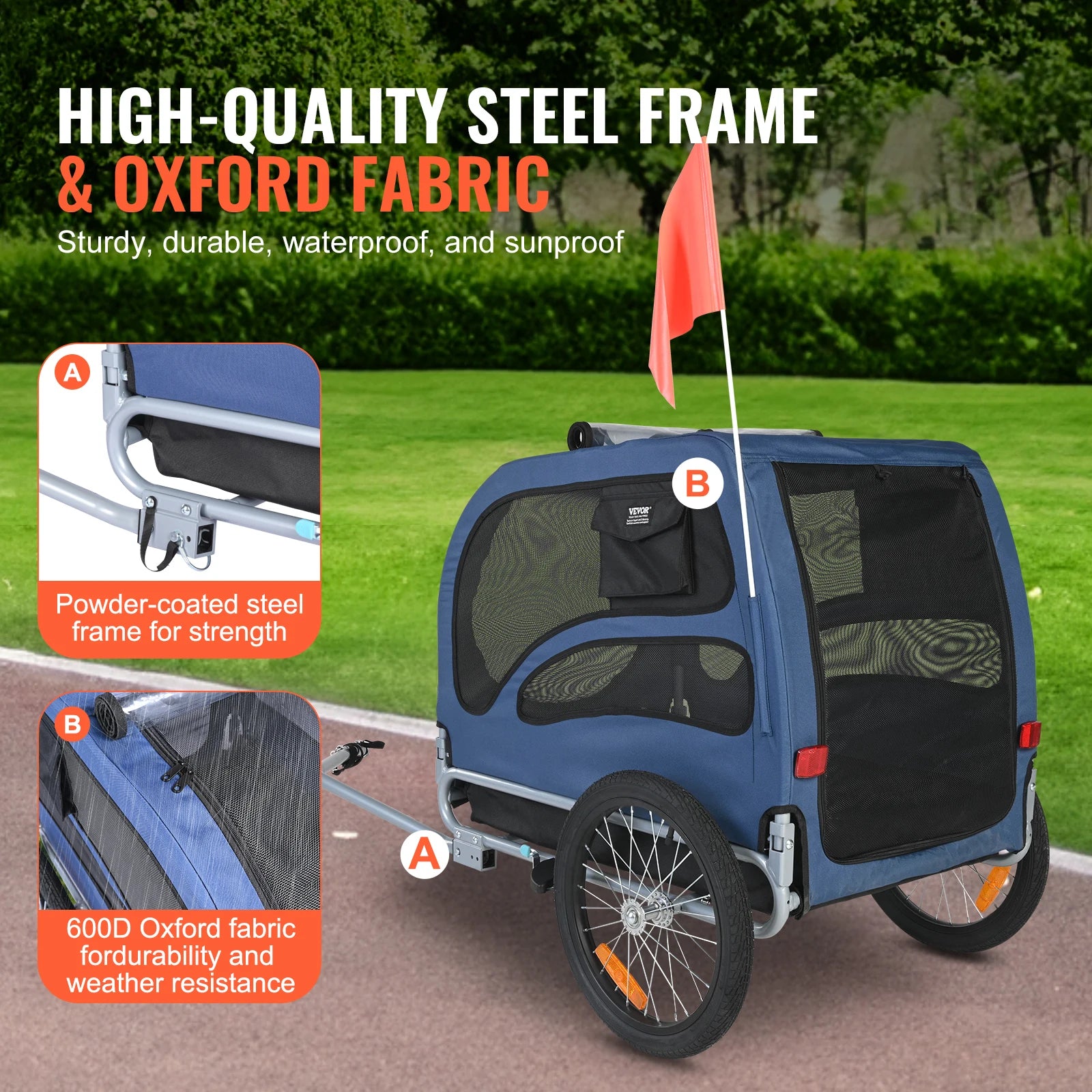 Pet Cart Bicycle Carrier