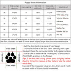 Dog Shoes Non-Slip Thick Plush Protection