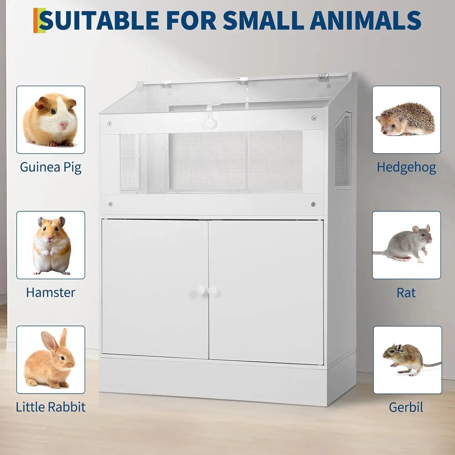 Hamster Cage with Storage