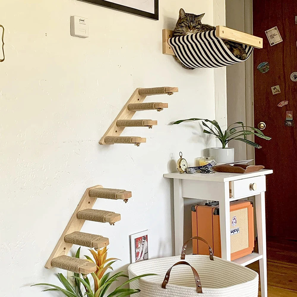 Cat Climbing Shelf, Wall Mounted