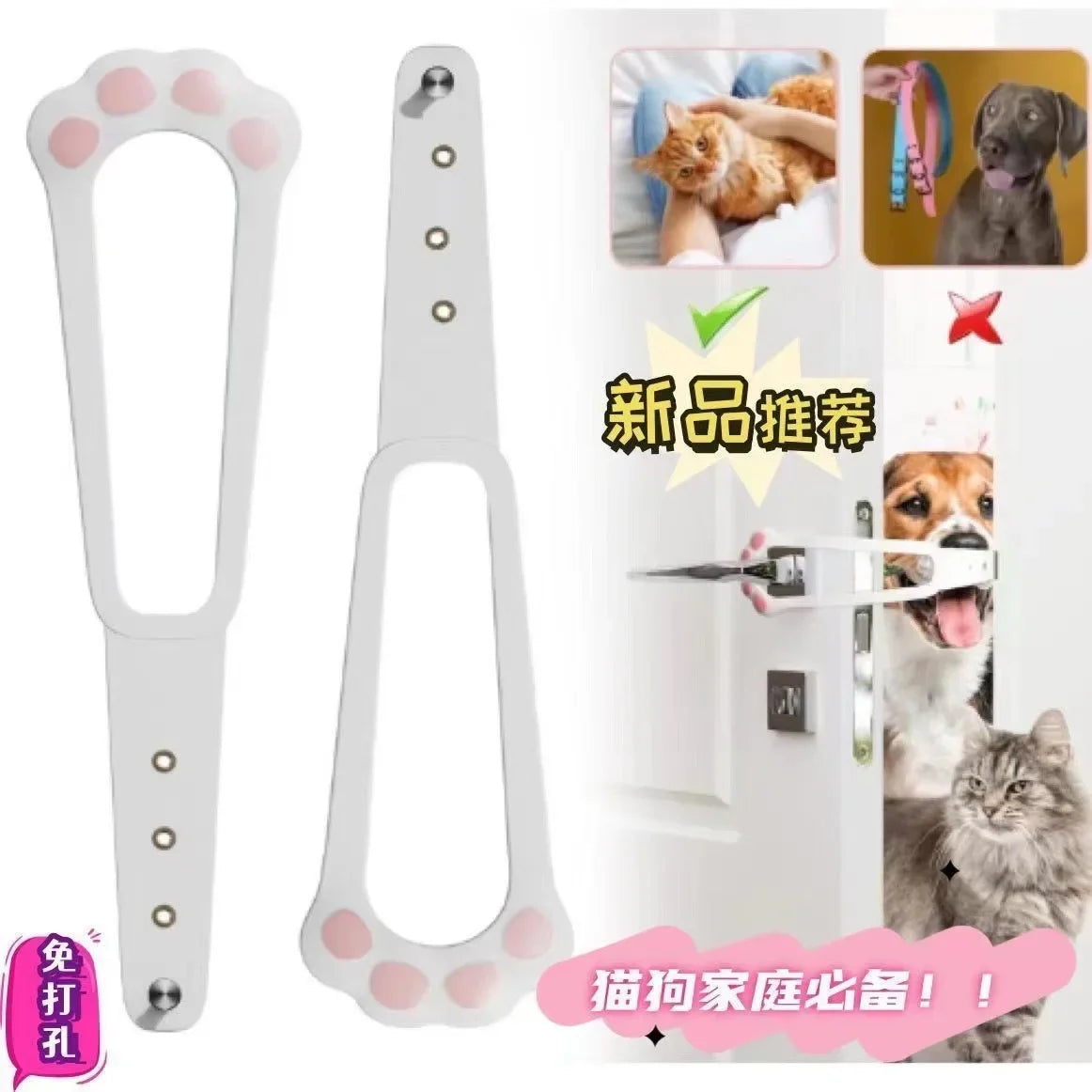 Pet entry and exit door