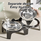 Stainless Steel Cat Food/Water Bowl