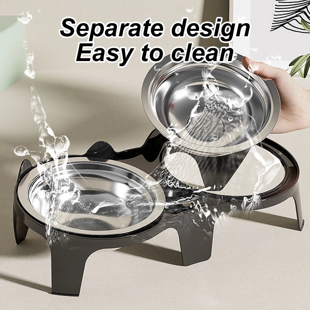 Stainless Steel Cat Food/Water Bowl