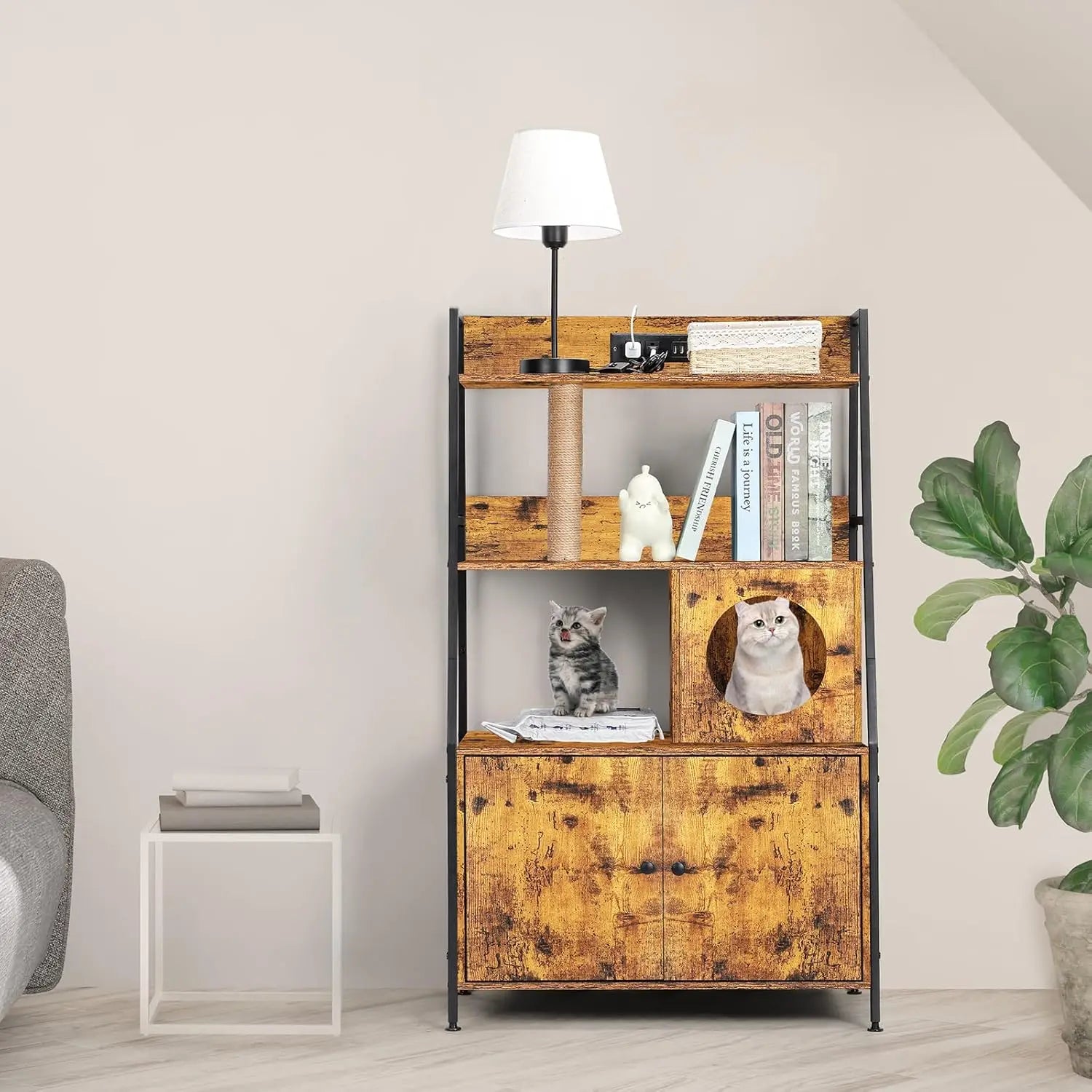 Cat Litter Box Enclosure