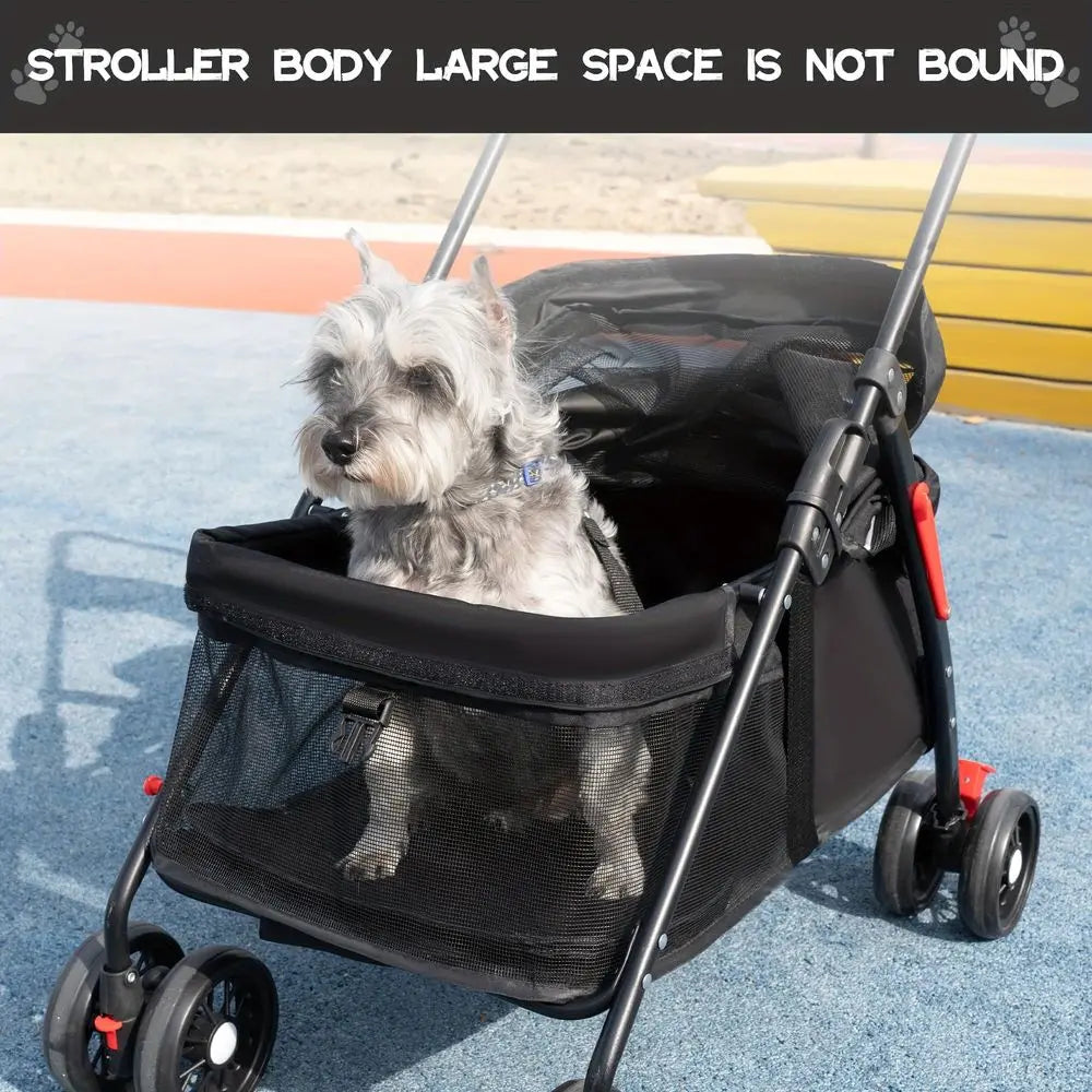Pet Stroller/Spacious Design, All Terrain