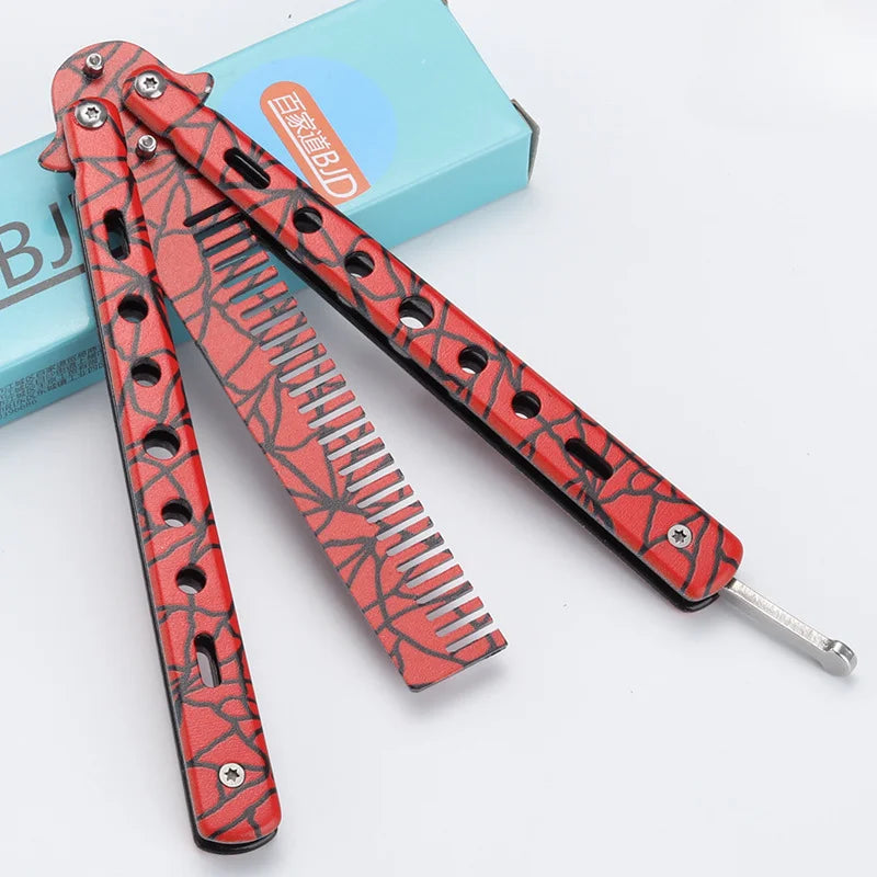 Foldable Comb Stainless Steel
