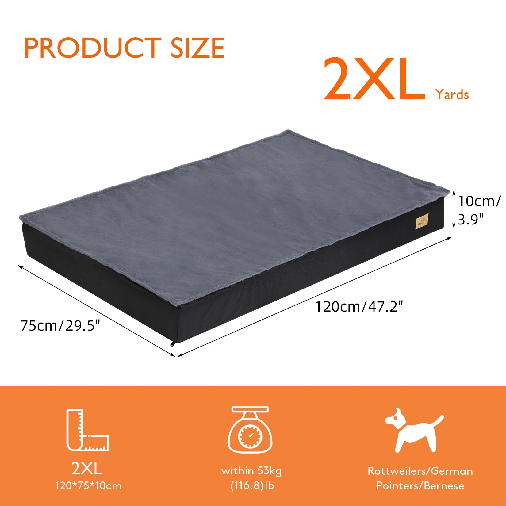 Dog Bed Jumbo Orthopedic