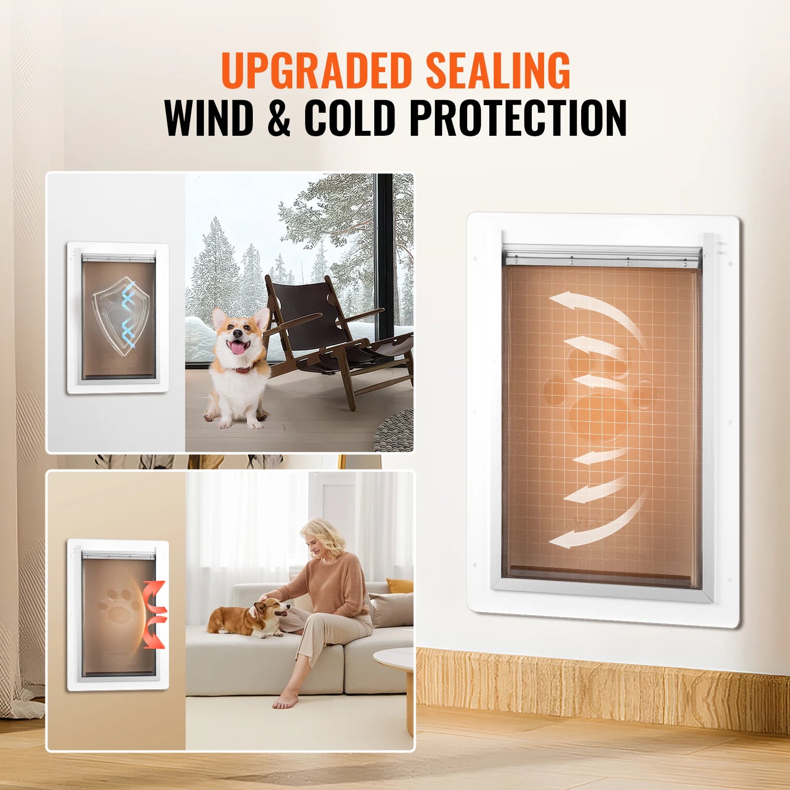 Pet Door Metal Frame