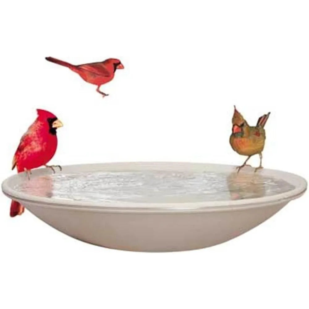 Heated Deck Mounting Bird Bath