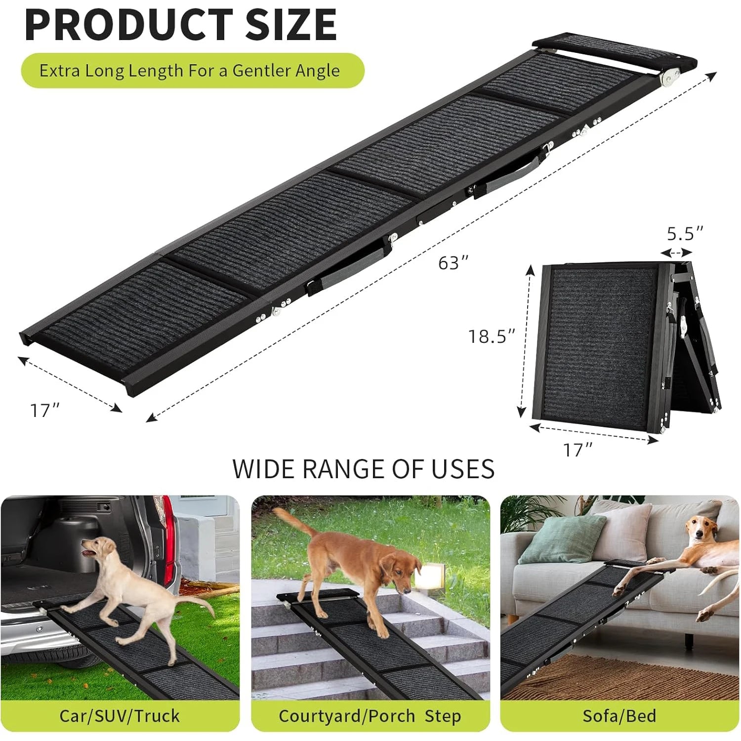 Folding Dog Ramp For Car
