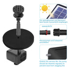 Solar Aquarium Wave Maker