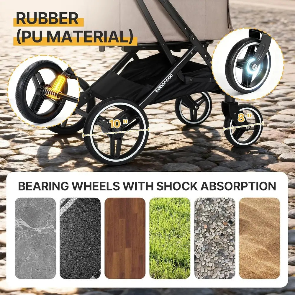 Pet Stroller for Medium or 2 Small Dogs/Cat