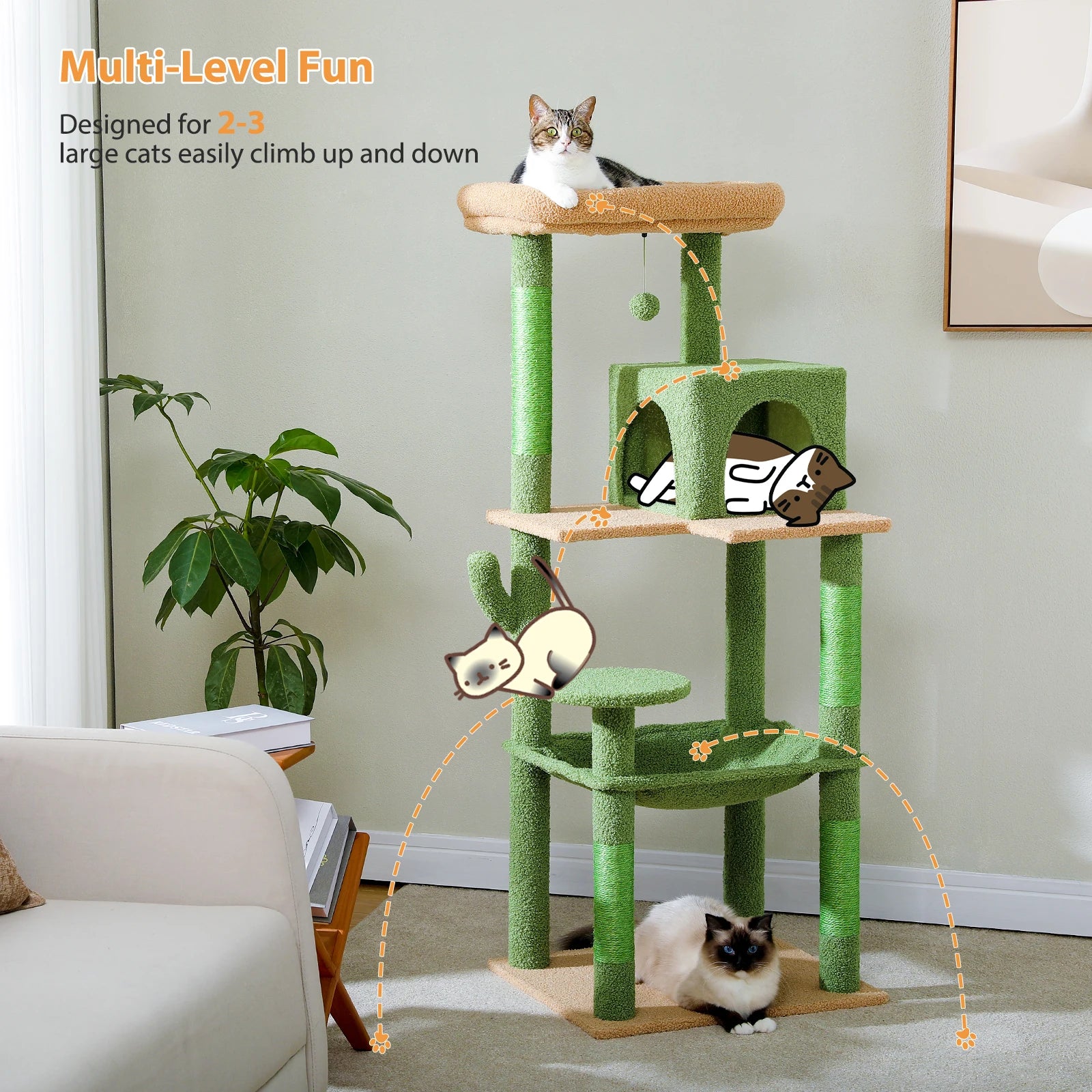 Cactus Cat Tree