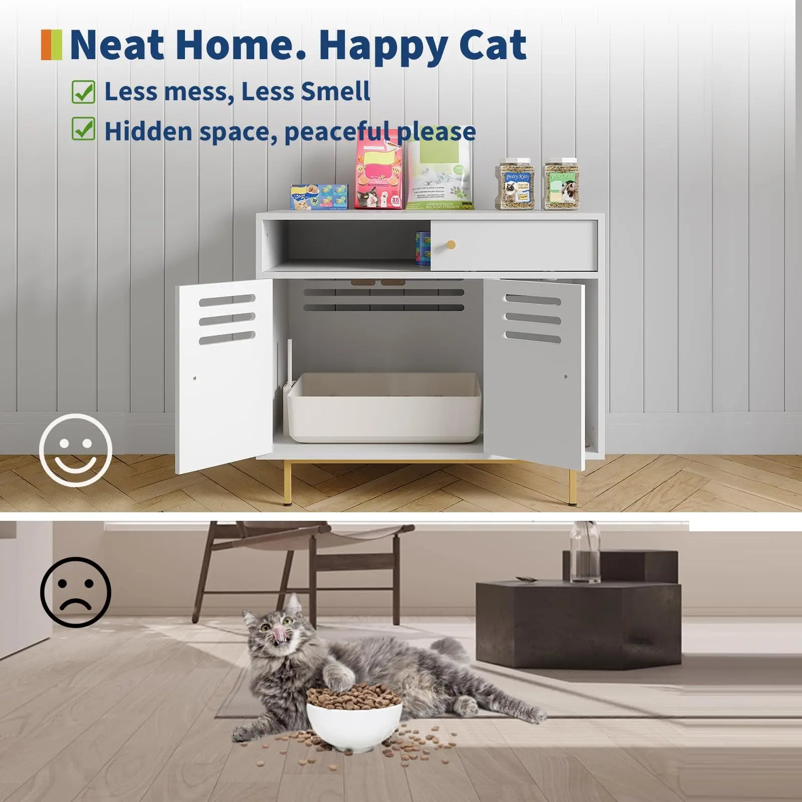 Cat Litter Box Enclosure