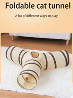 Foldable Cat Tunnel
