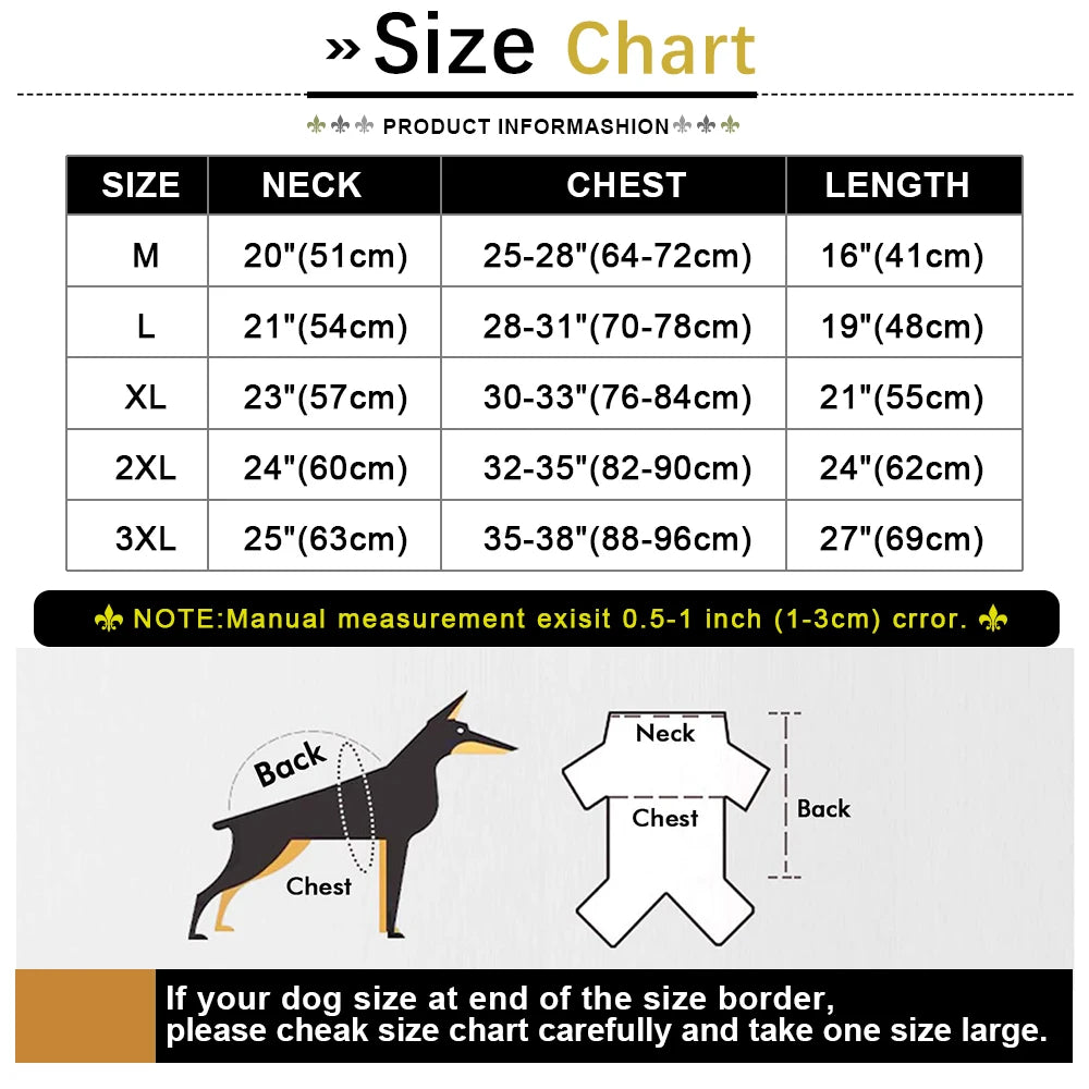 Warm Big Dog Clothes