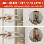 Cat/Dog Door Holder Latch
