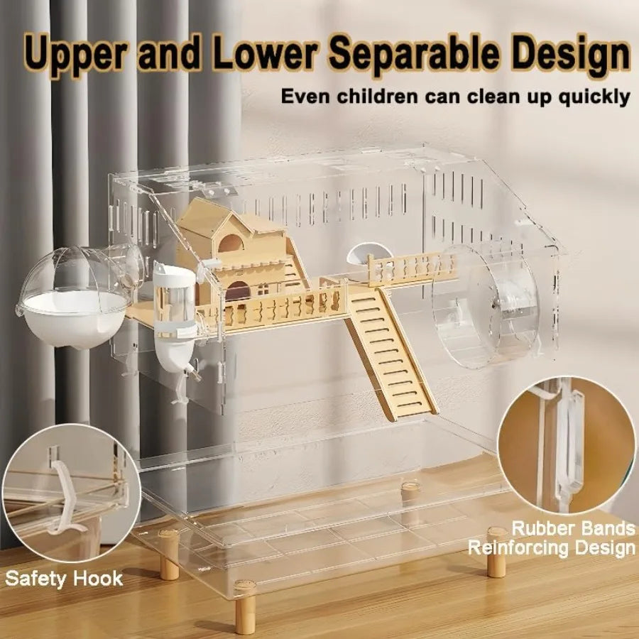 Hamster Cage with Accessories