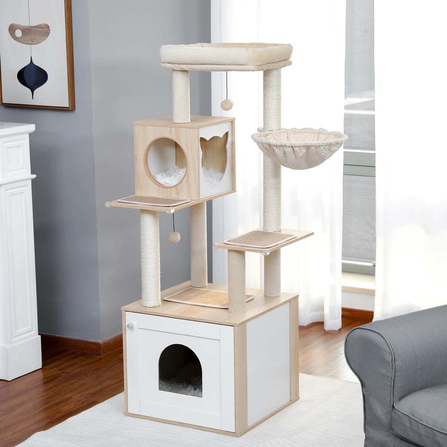 Multi-Level Cat Tree