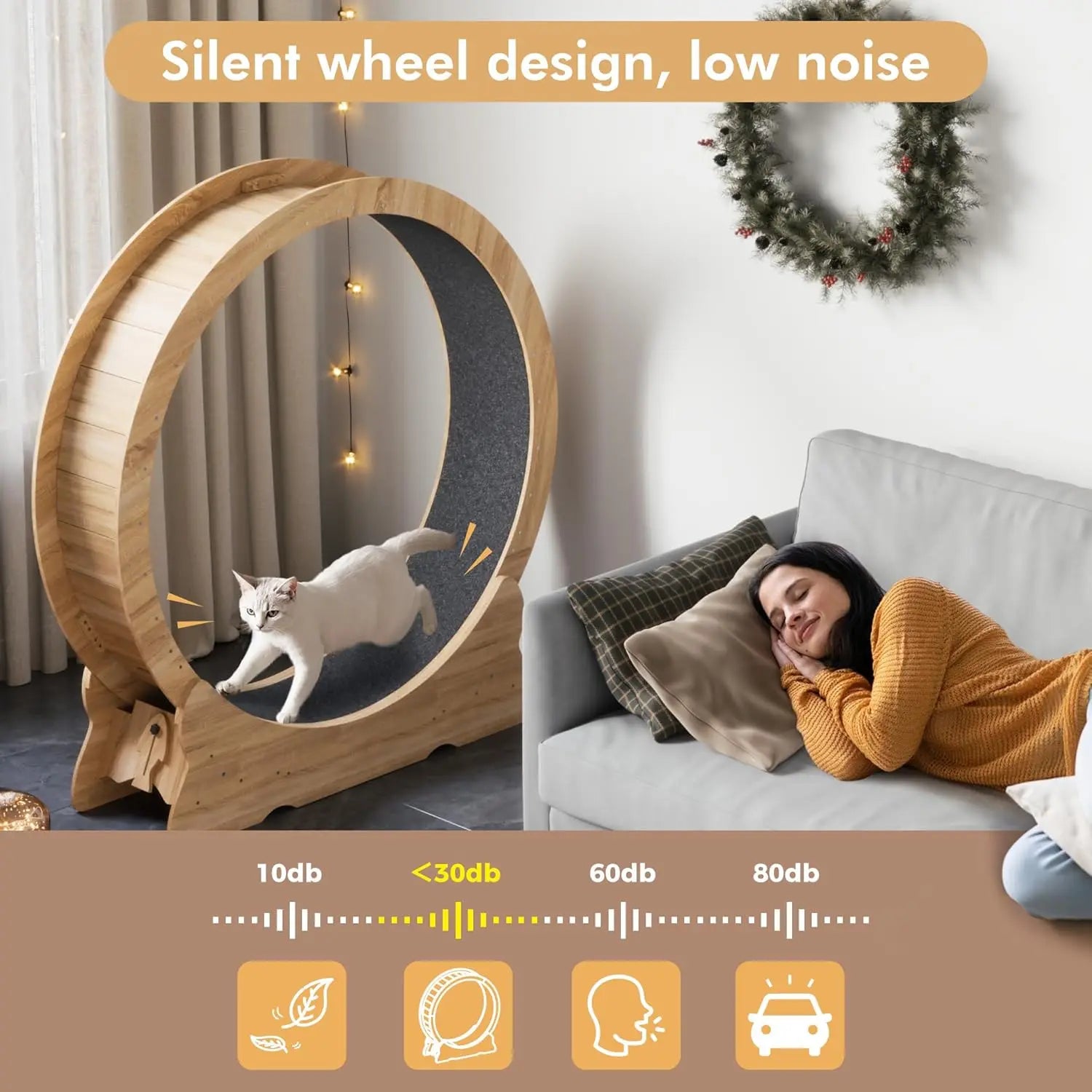 Cat Exercise Wheel, 46''
