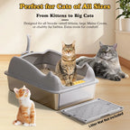 Stainless Steel Cat Litter Box