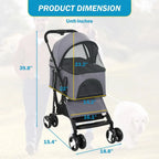 Pet Stroller/Detachable Jogger Stroller