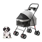 Haus 4 Wheel Foldable Pet Stroller